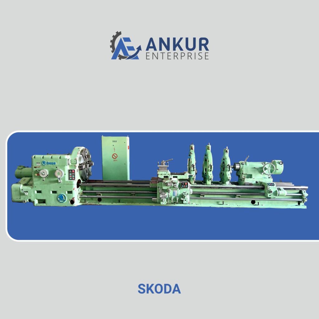 Ankur Enterprise Machinery Used Lathe Machine Skoda