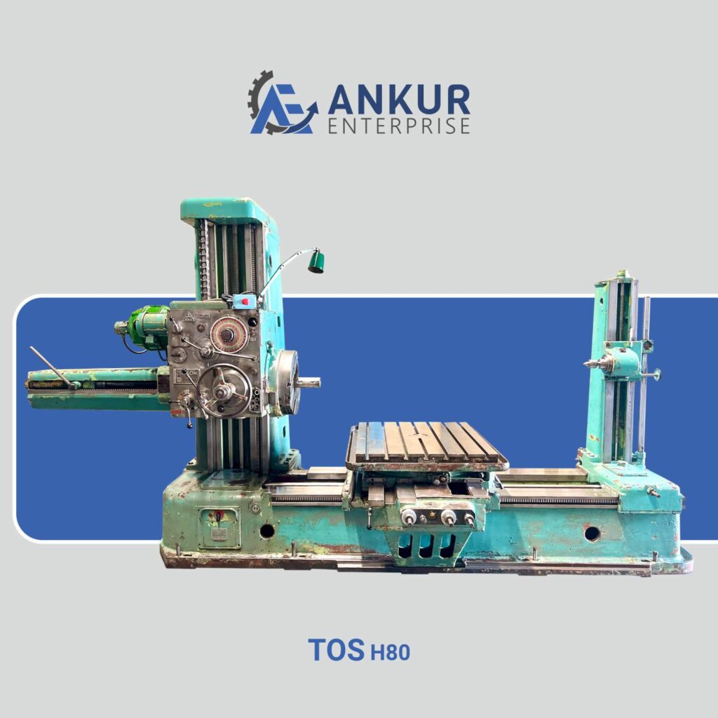 Ankur Enterprise Machinery Used HORIZONTAL BORING Tos-H-80