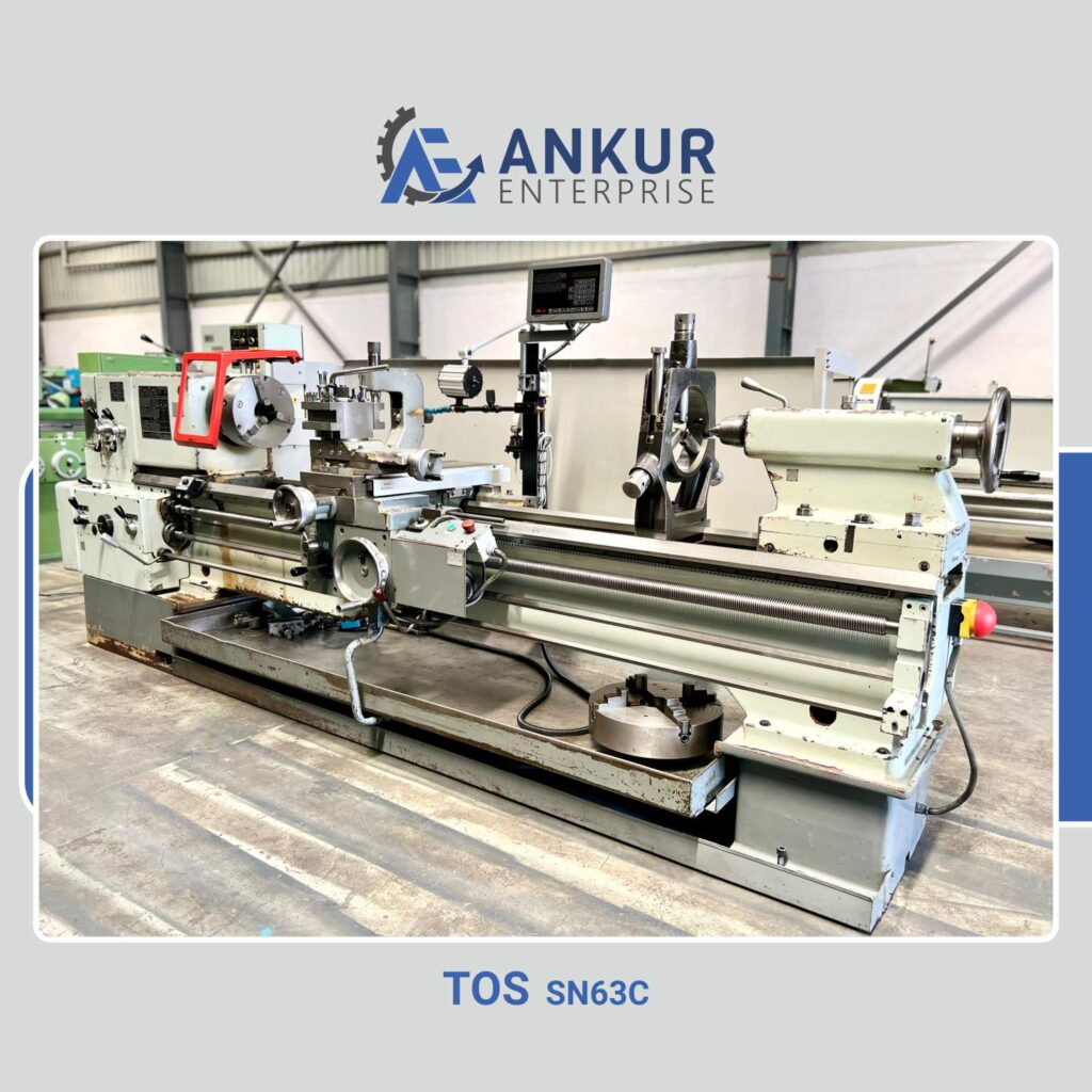 Ankur Enterprise Machinery Used Lathe Machine TOS SN63C