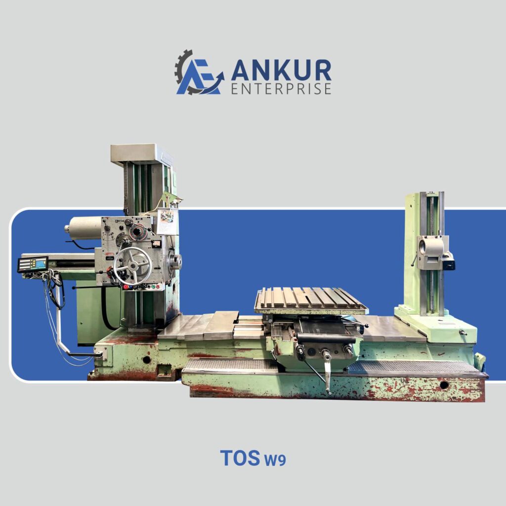 Ankur Enterprise Machinery Used HORIZONTAL BORING TOS-W9