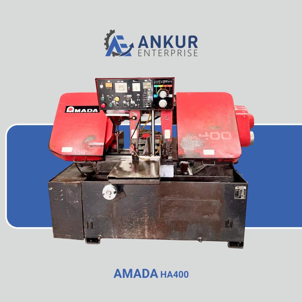 Ankur Enterprise Machinery Used Bandsaw Amada-HA400