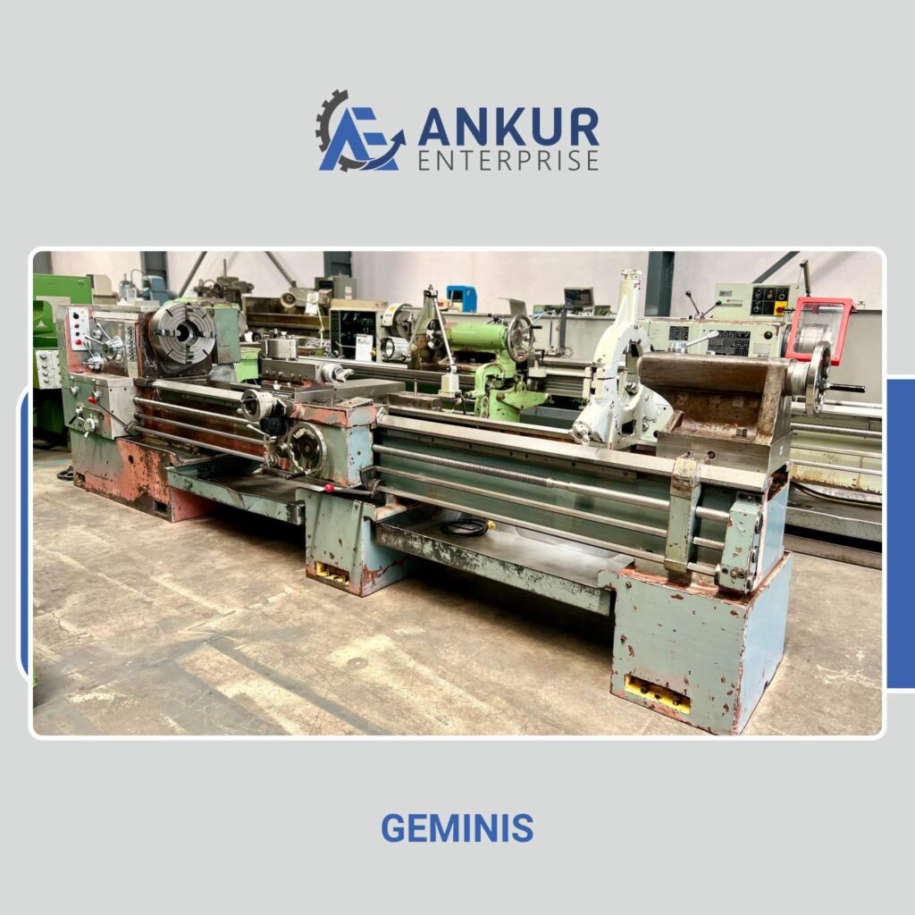 Ankur Enterprise Machinery Used Lathe Machine Geminis-3M