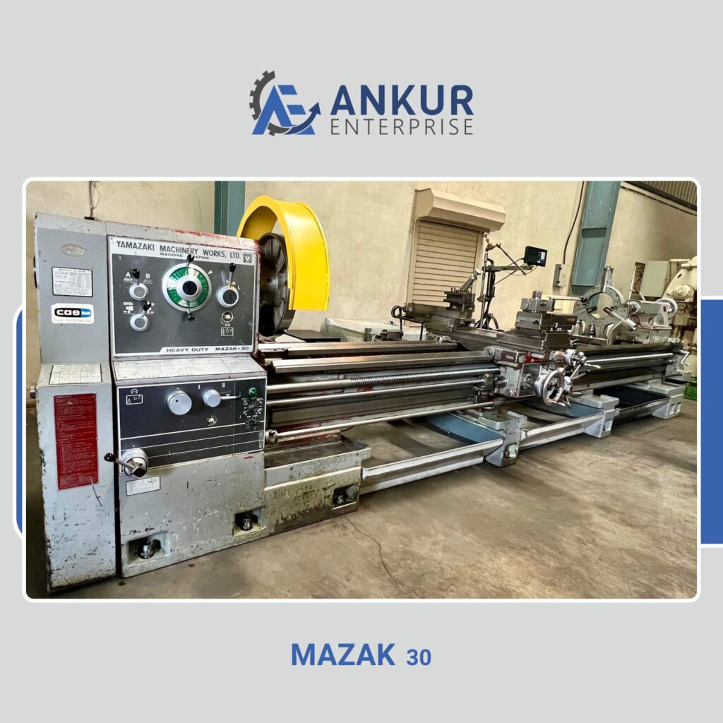 Ankur Enterprise Machinery Used Lathe Machine Mazak-30