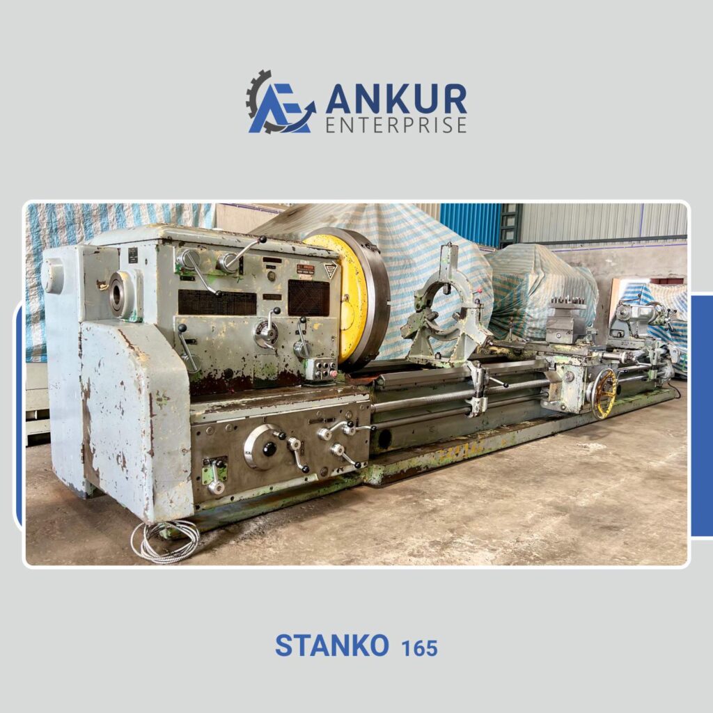 Ankur Enterprise Machinery Used Lathe Machine Stanko 165