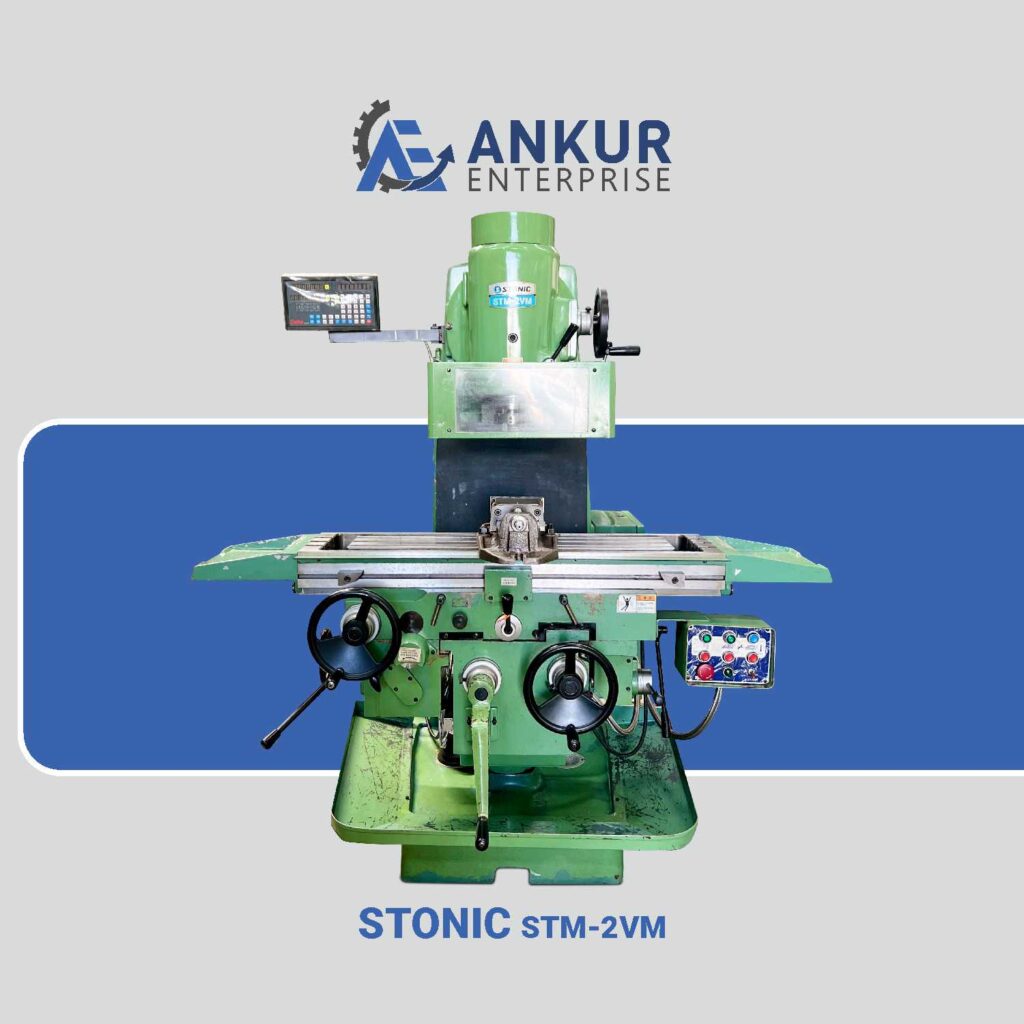 Ankur Enterprise Machinery Used Milling Machine Stonic STM-2VM