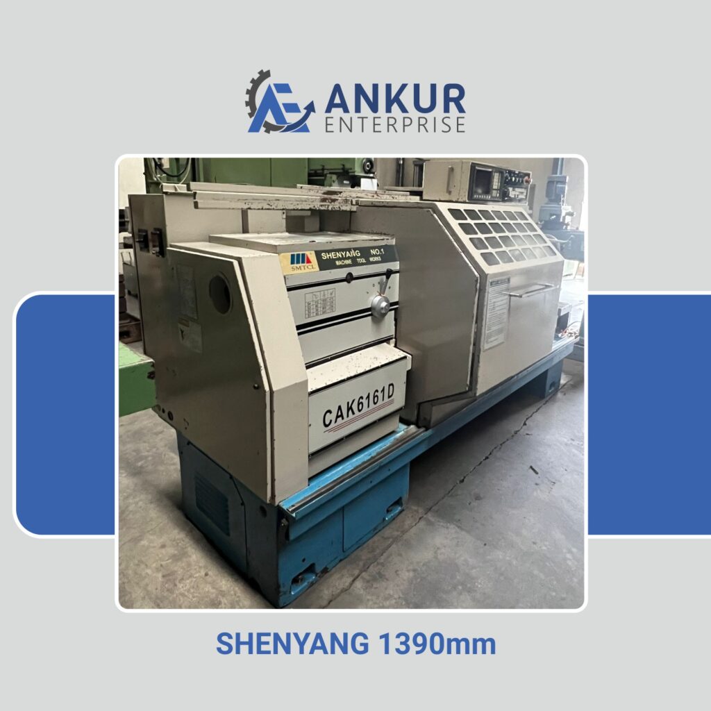 Ankur Enterprise Machinery Used CNC Turning SHENYANG 1390mm