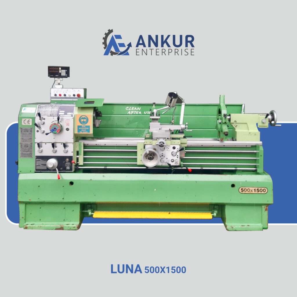 Ankur Enterprise Machinery Used Lathe Machine LUNA 500X1500