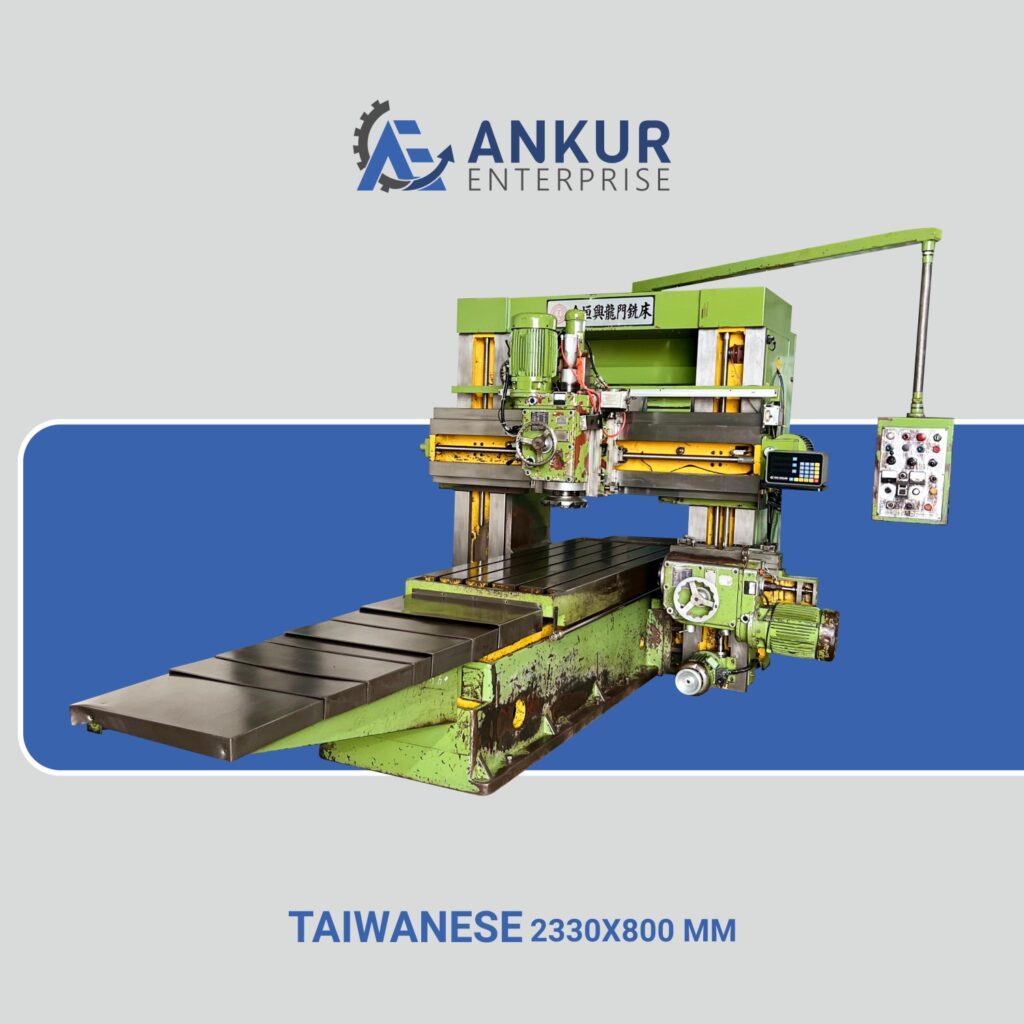 Ankur Enterprise Machinery Used Milling Machine PLANO MILLER TAIWANESE 2330X800 MM