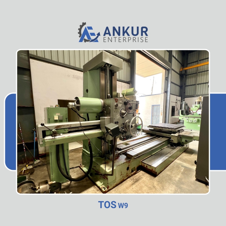 Ankur Enterprise Machinery Used Horizontal Boring TOS W9