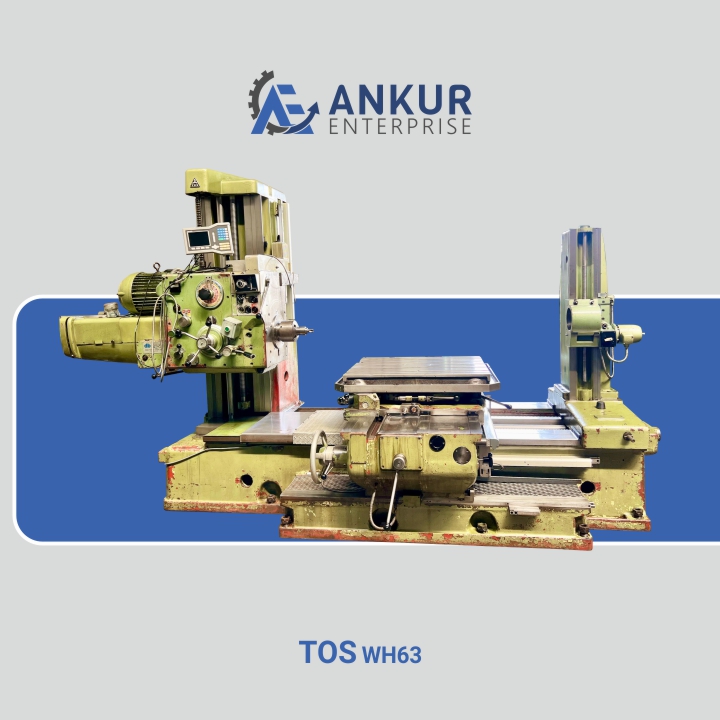 Ankur Enterprise Machinery Used Horizontal Boring TOS WH63