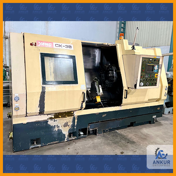 Ankur Enterprise Machinery Used CNC Turning YANG CK-38