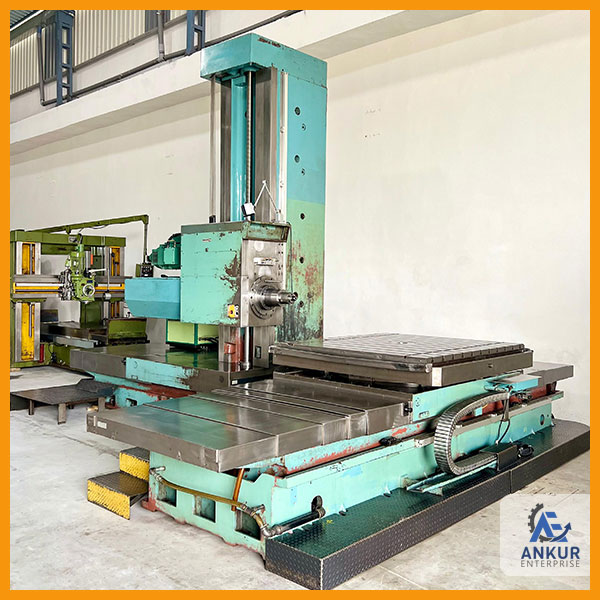 Ankur Enterprise Machinery Used Horizontal Boring TOS (WHN 13.4 C) T-Type CNC Horizontal Boring Machine