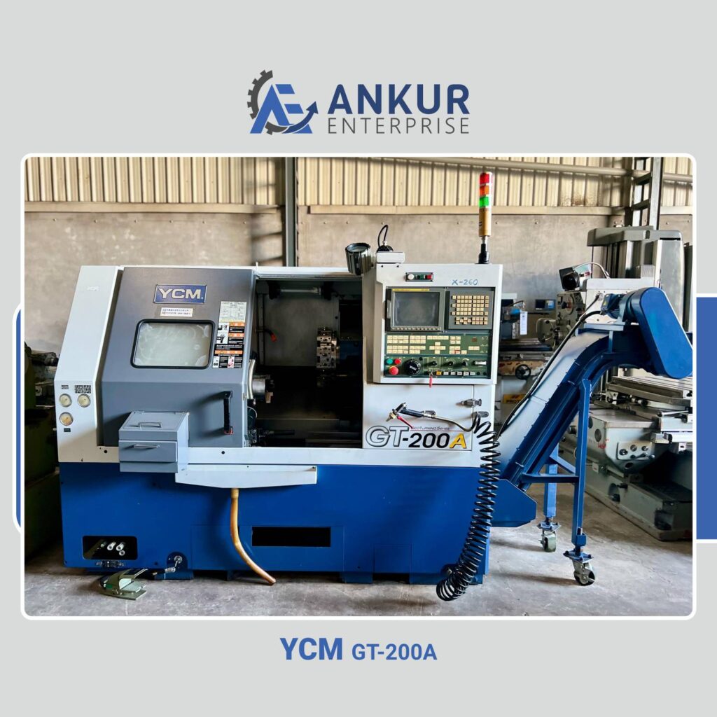 Ankur Enterprise Machinery Used CNC Turning YCM (GT-200A)