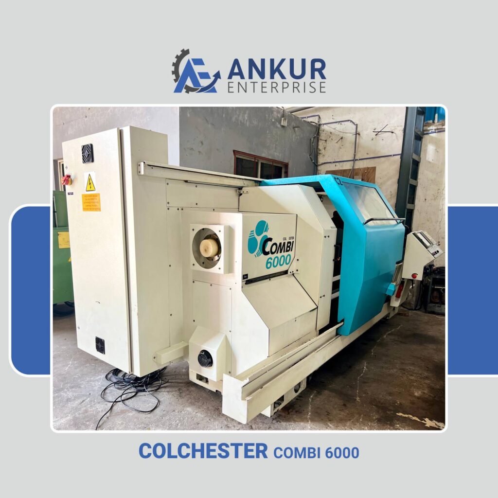 Ankur Enterprise Machinery Used CNC turning Colchester England 2000 mm cnc lathe machine