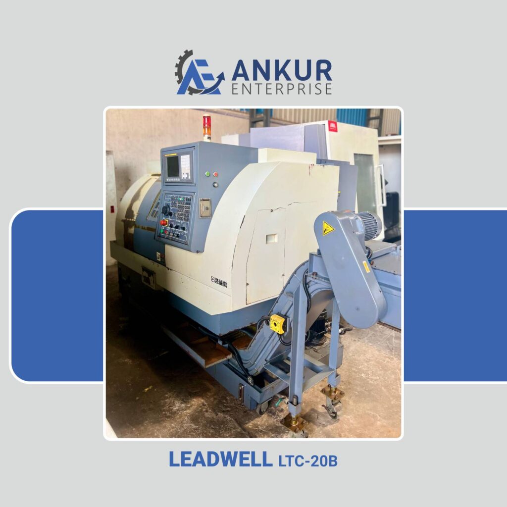 Ankur Enterprise Machinery Used CNC turning Leadwell cnc turning center