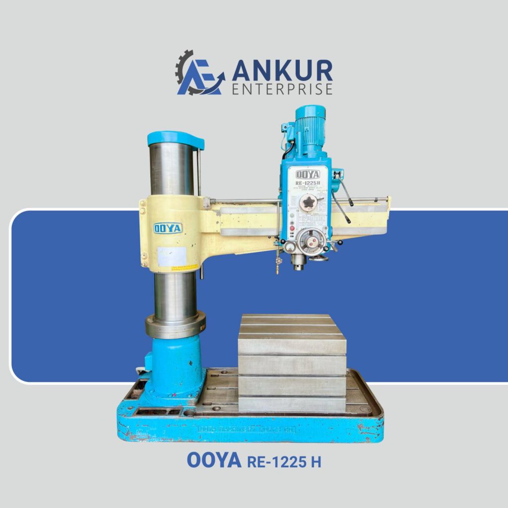 Ankur Enterprise Machinery Used Radial Arm Drill OOYA (RE-1225H)