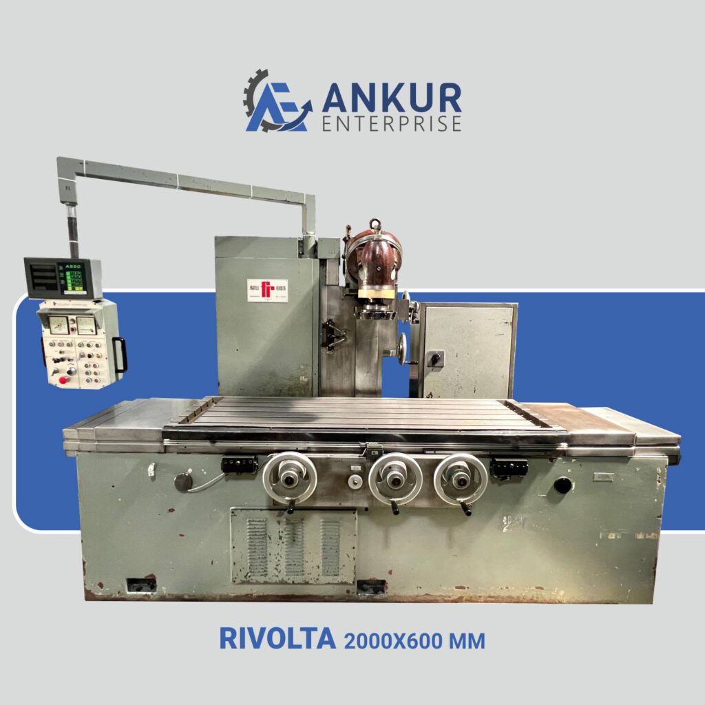 Ankur Enterprise Machinery Used Rivolta Italy 2000X600 mm Bed Milling Machine