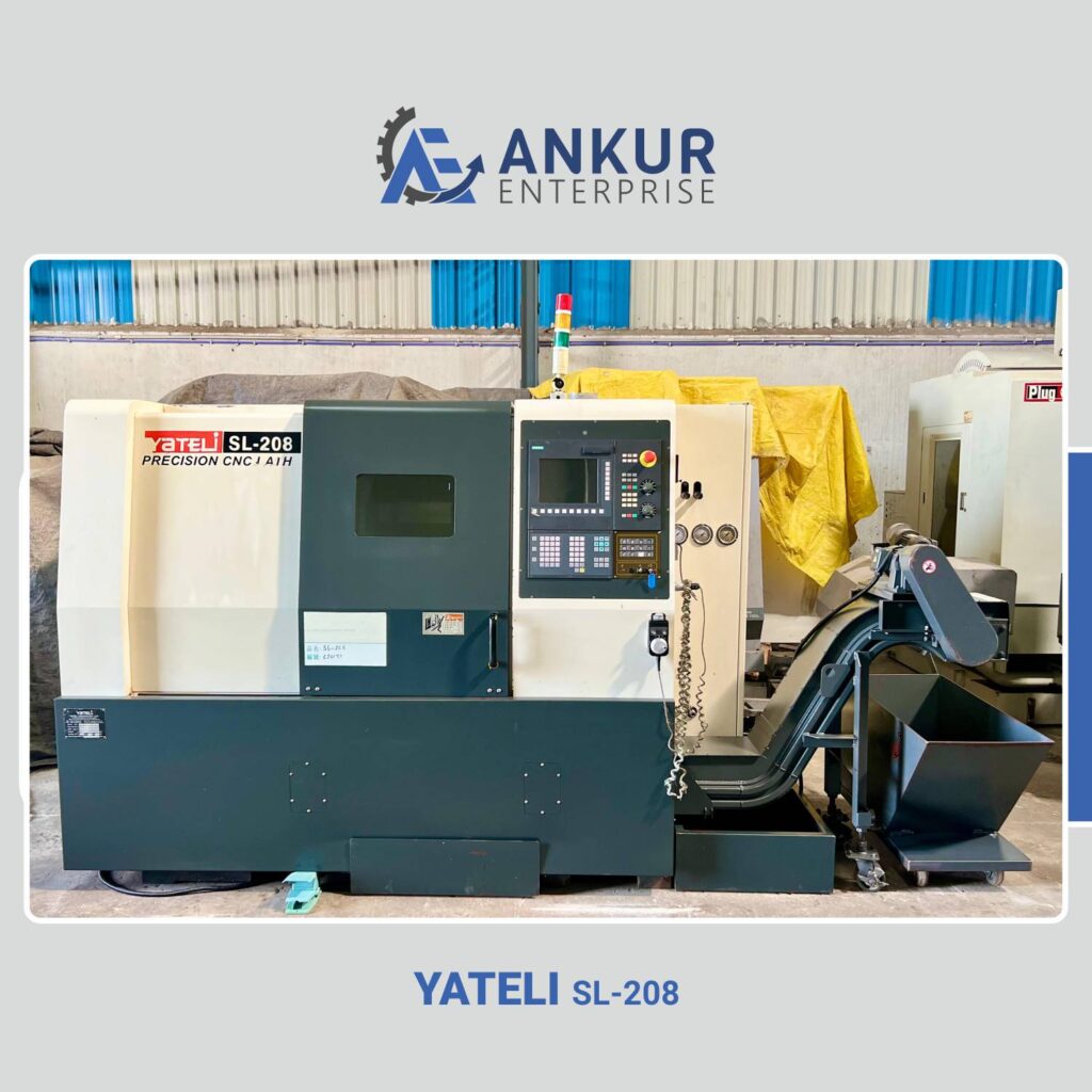 Ankur Enterprise Machinery Used CNC turning YATELI (SL-208)