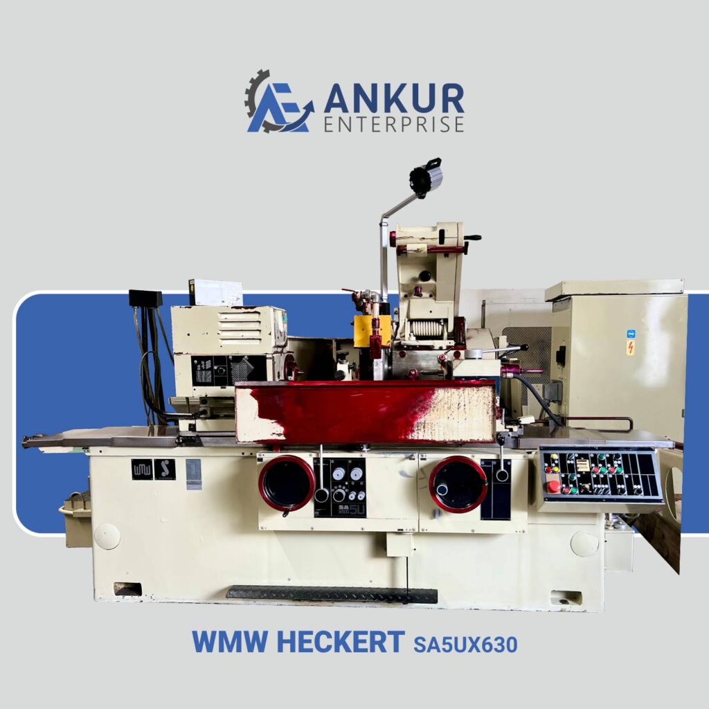 Ankur Enterprise Machinery Used Cylindrical Grinder WMW Heckert (SA5UX630)