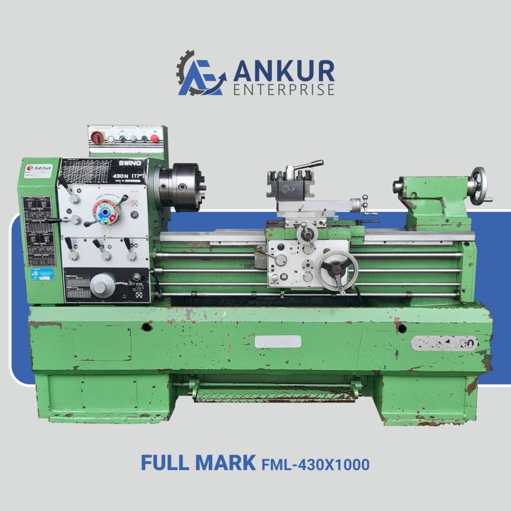 Ankur Enterprise Machinery Used Lathe FULL MARK (FML-430X1000)