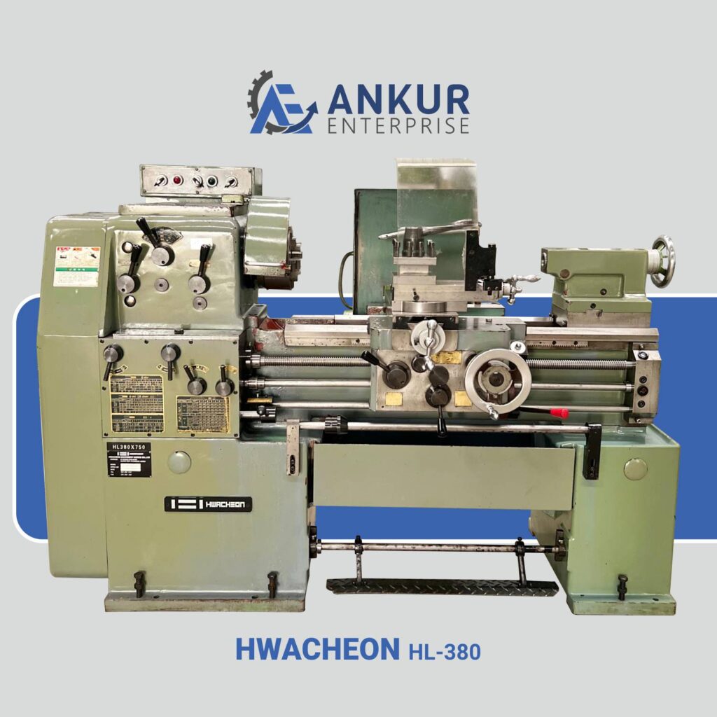 Ankur Enterprise Machinery Used Lathe HWACHEON (HL-380)