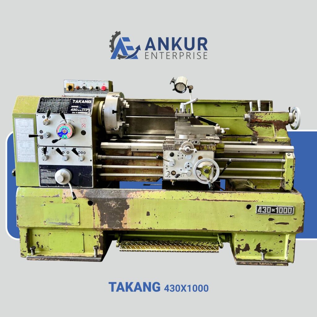 Ankur Enterprise Machinery Used Lathe machine Takang (430X1000)