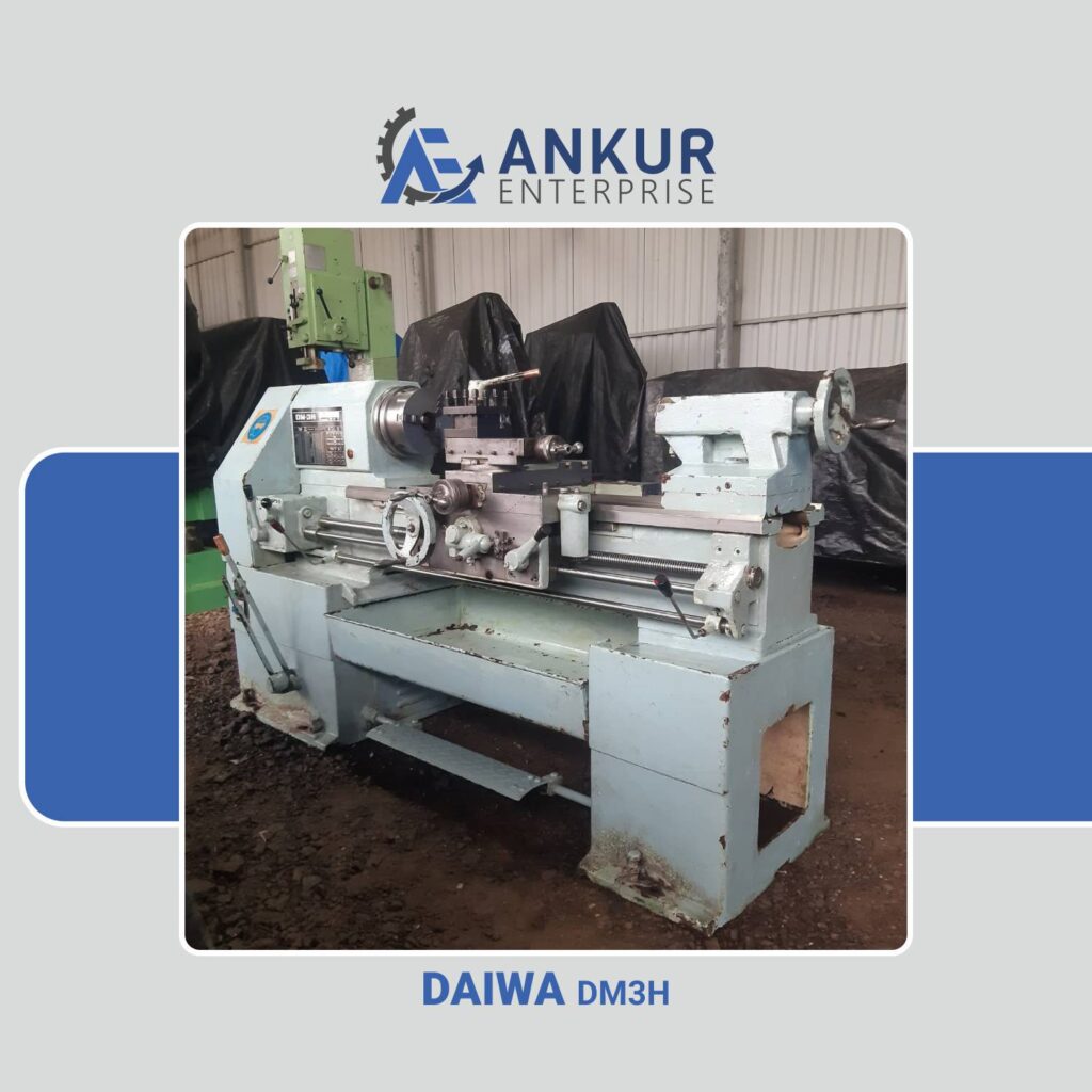 Ankur Enterprise Machinery Used Lathe Machine - Daiwa (DM3H)