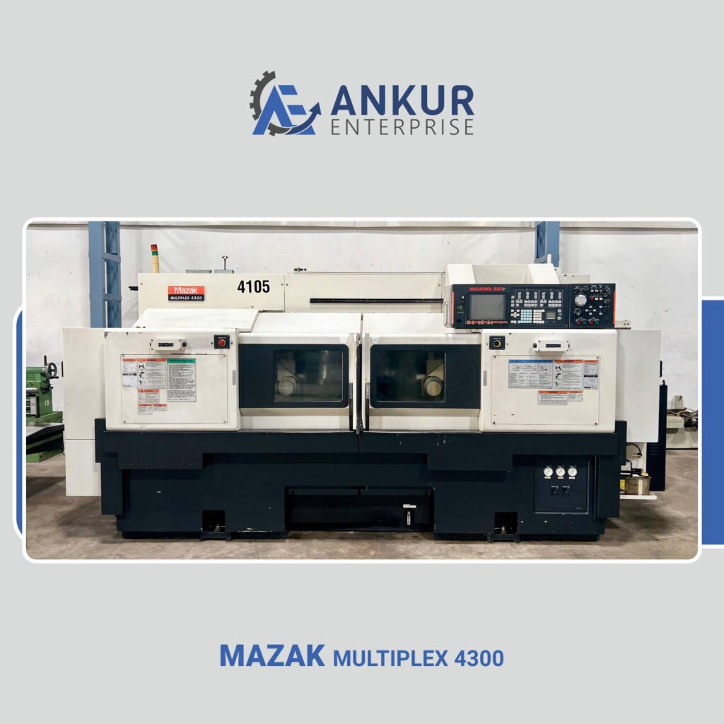 Ankur Enterprise Machinery Used Japan Made Dual Spindle CNC Turning - Mazak (Multiplex 4300)