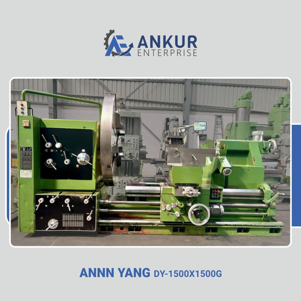 Ankur enterprise machinery Used Lathe - Annn Yang (DY-1500X1500G)