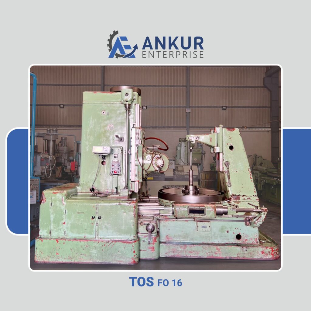 Ankur enterprise machinery Used Gear Hobbing Machine - TOS (FO 16)