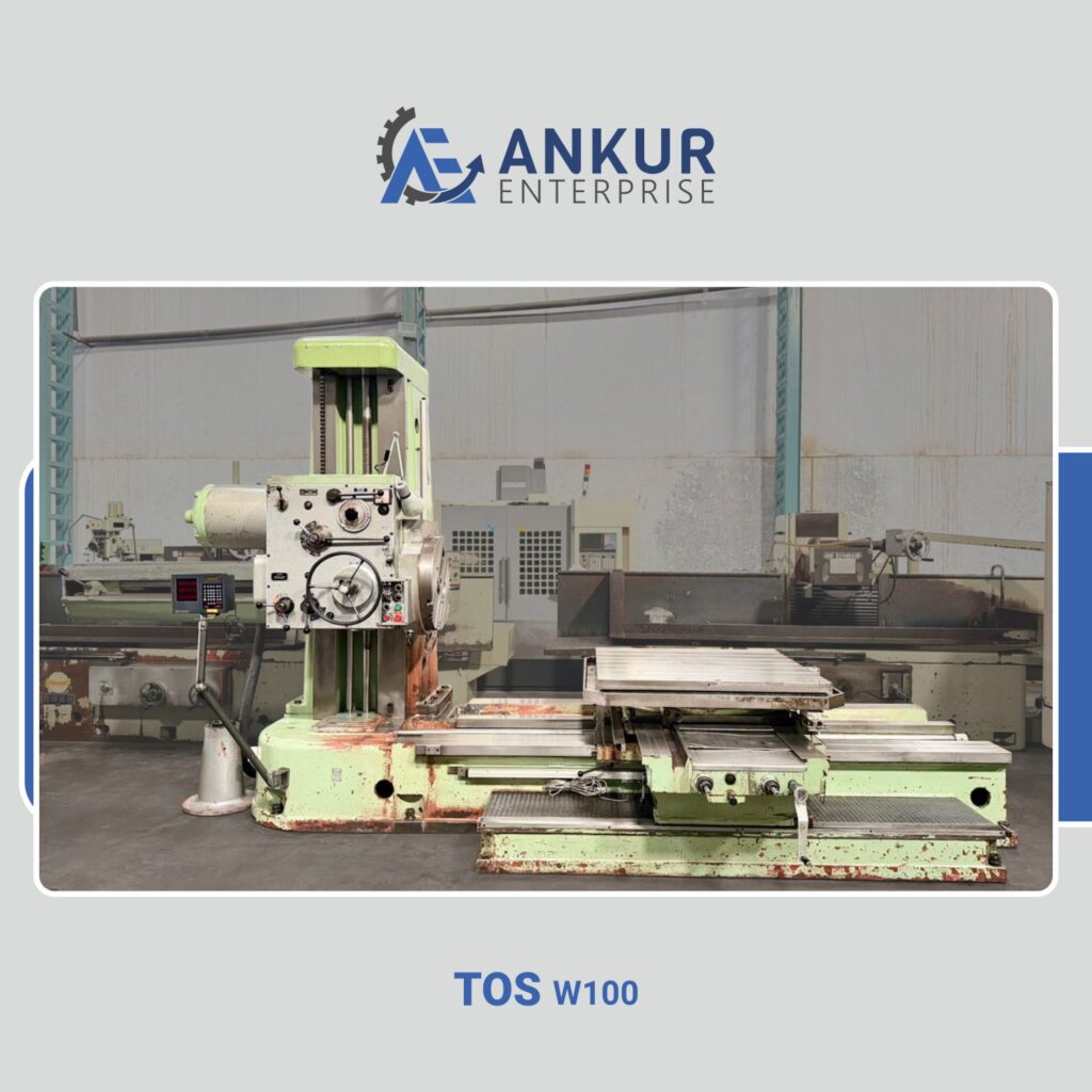 Ankur enterprise machinery Used Horizontal Boring - TOS (W100)