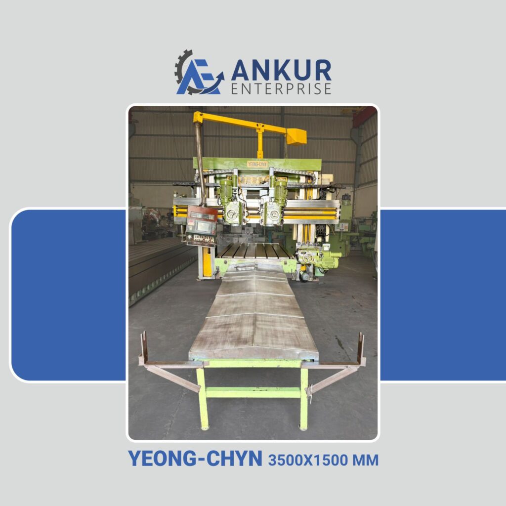 Ankur enterprise machinery Used Plano Miller - Yeong-Chyn (3500x1500 mm)