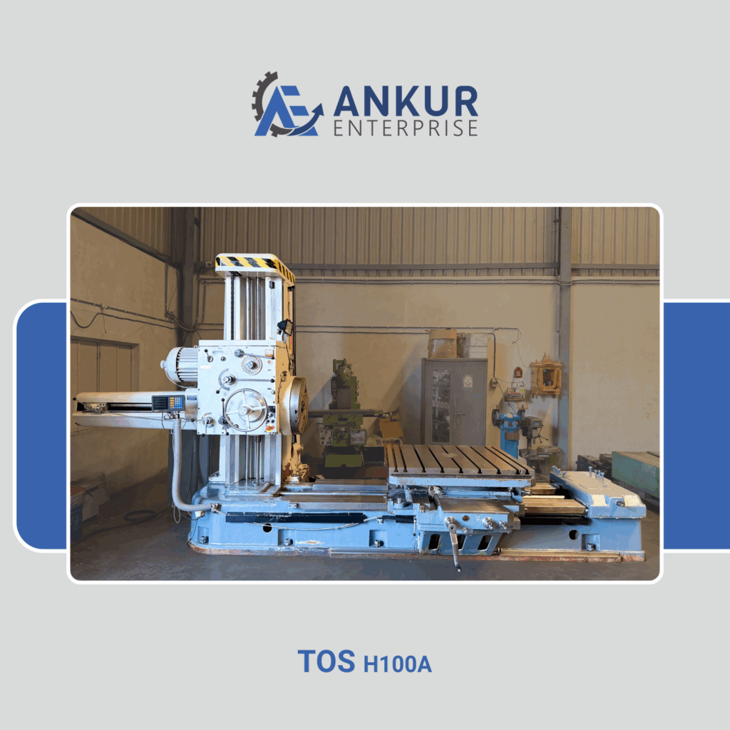 Ankur enterprise machinery Used Horizontal Boring Machine - TOS (H100A)